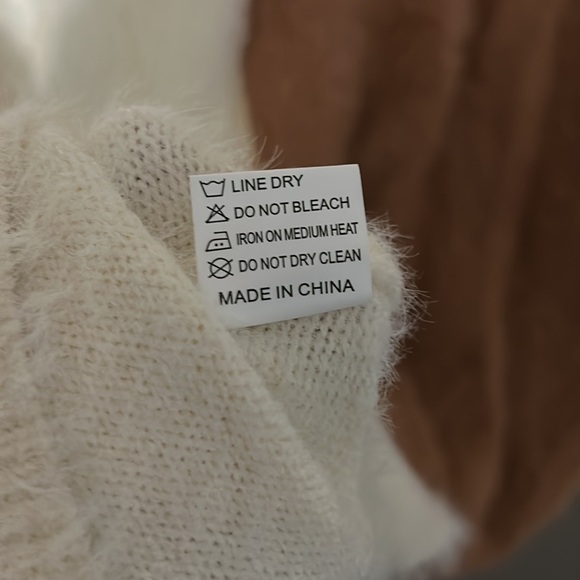 Miss Sparkling color block cardigan - Picture 4 of 5